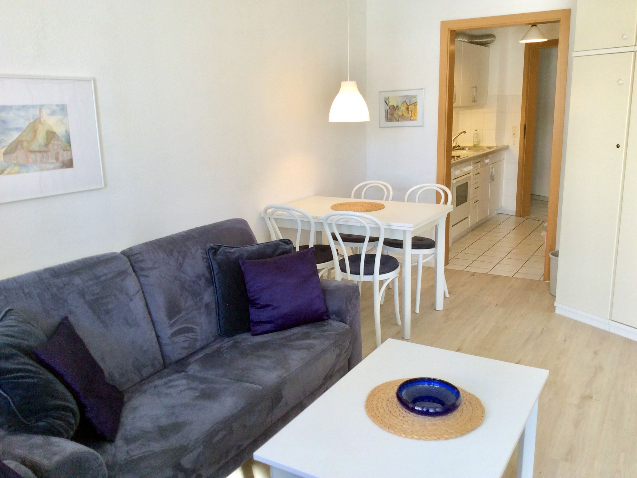 Nichtraucher-Ferienwohnung mit 2 Balkonen im Zentrum von St. Peter